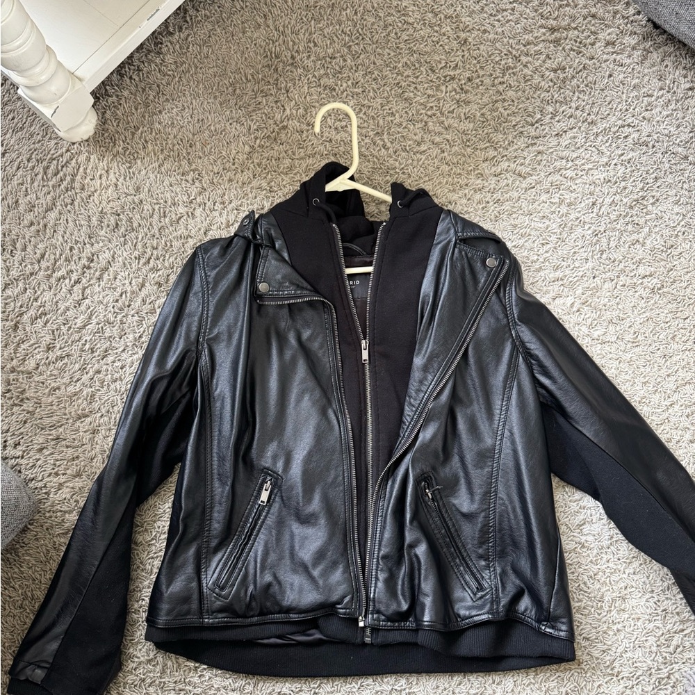 Torrid Black Leather Jacket